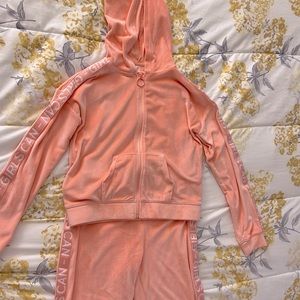 Flamingo pink sport wear/ for girls/size Xl